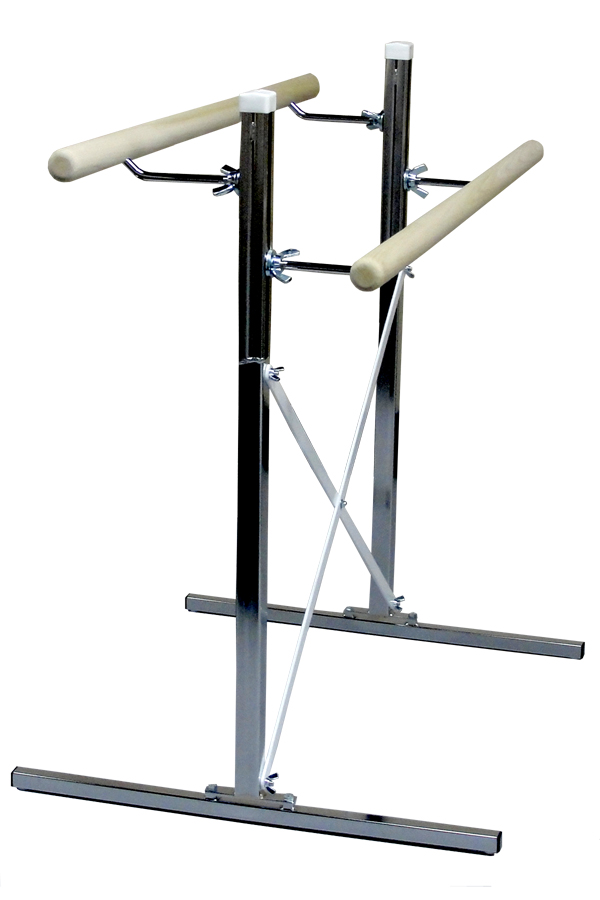 portable dance double barre free standing
