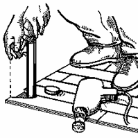 sprung floor install guide measurement