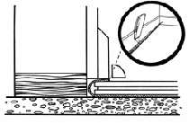 sprung floor install guide against wall