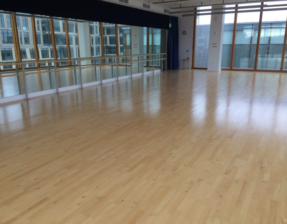 dance floor installation - elite springflex dance floor system